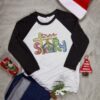 Trust Story Christmas Raglan T-Shirt