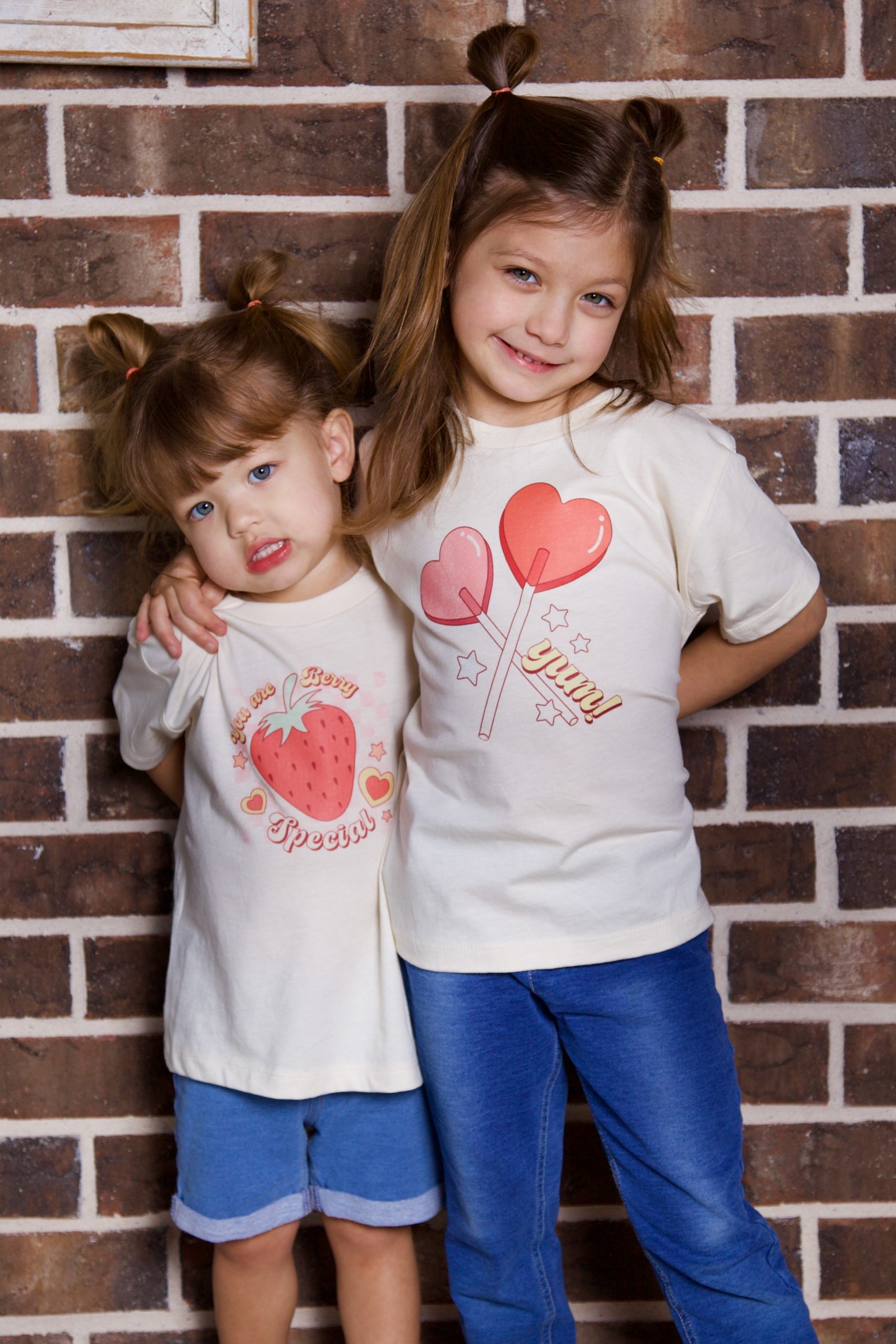 Lollipop Yum Shirt Sibling Matching Set