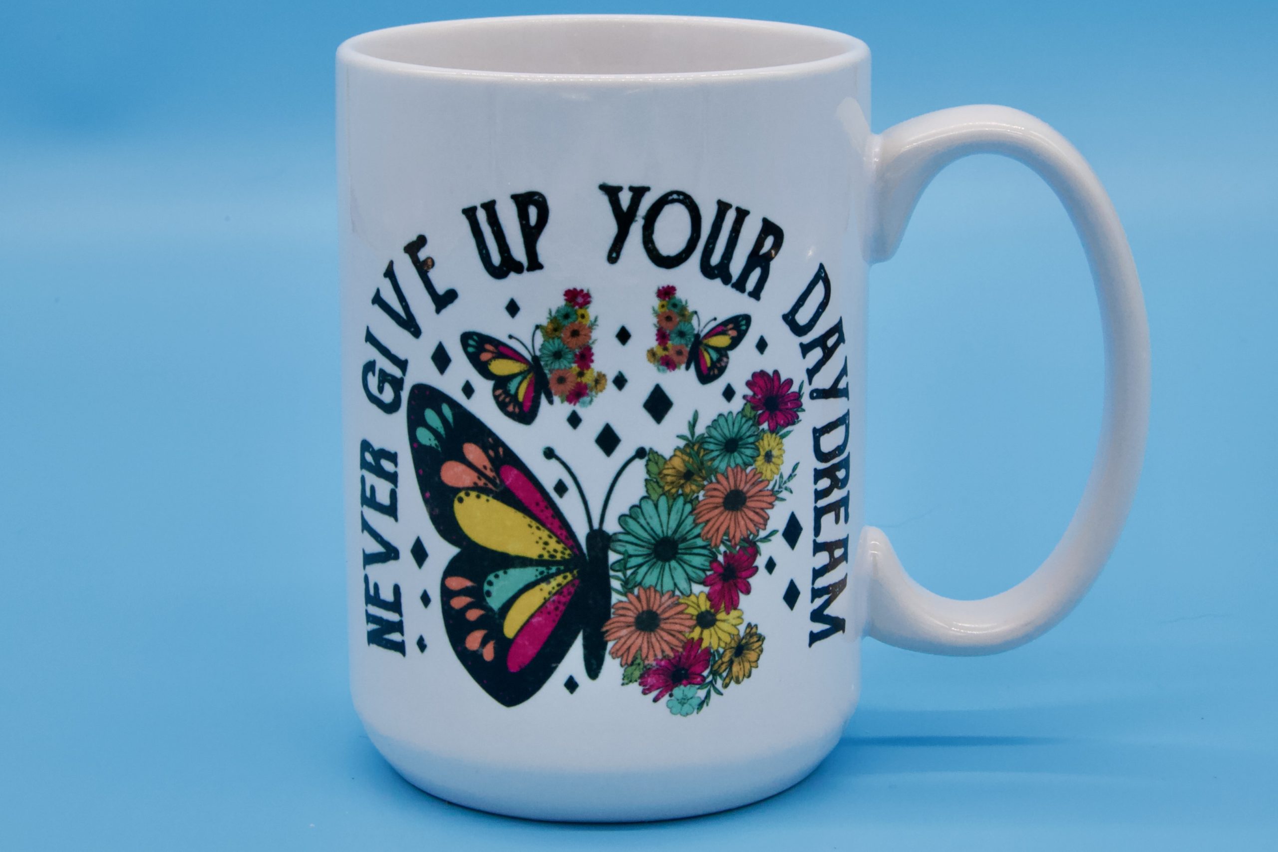 Never Give Up on Your Day Dream Mug